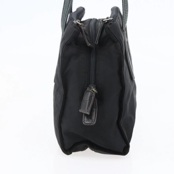 PRADA Shoulder Bag Nylon Black Silver Auth - Picture 3 of 16